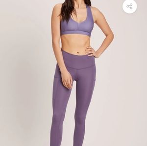 Niyama sol WANDER HIGH WAISTED POCKET LEGGING - VIVID AMETHYST